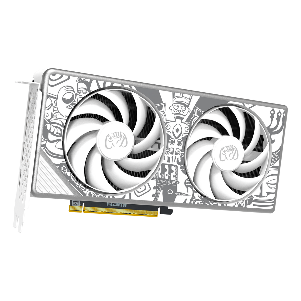 GamCrew GeForce RTX 5070 2X GDDR7 12GB White