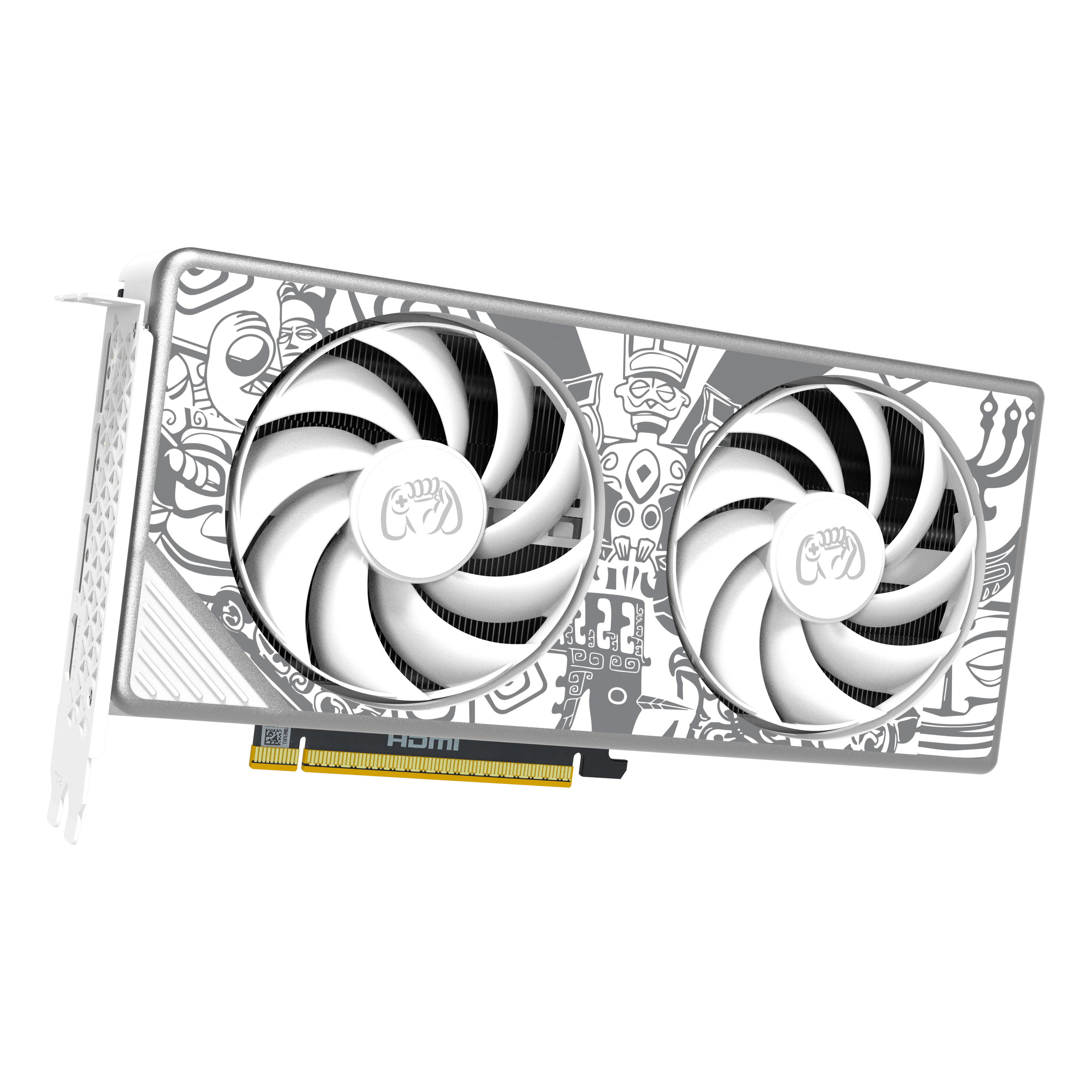 GamCrew GeForce RTX 5070 2X GDDR7 12GB White