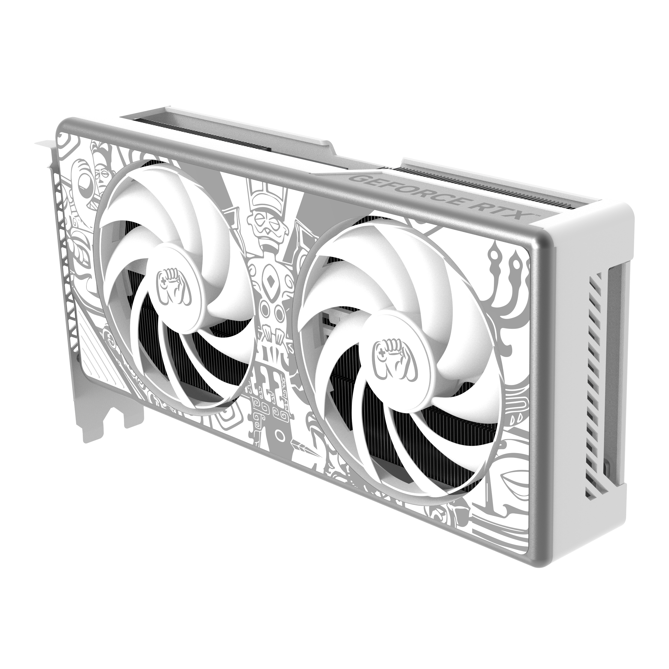 GamCrew GeForce RTX 5060 Ti 2X GDDR7 8GB White