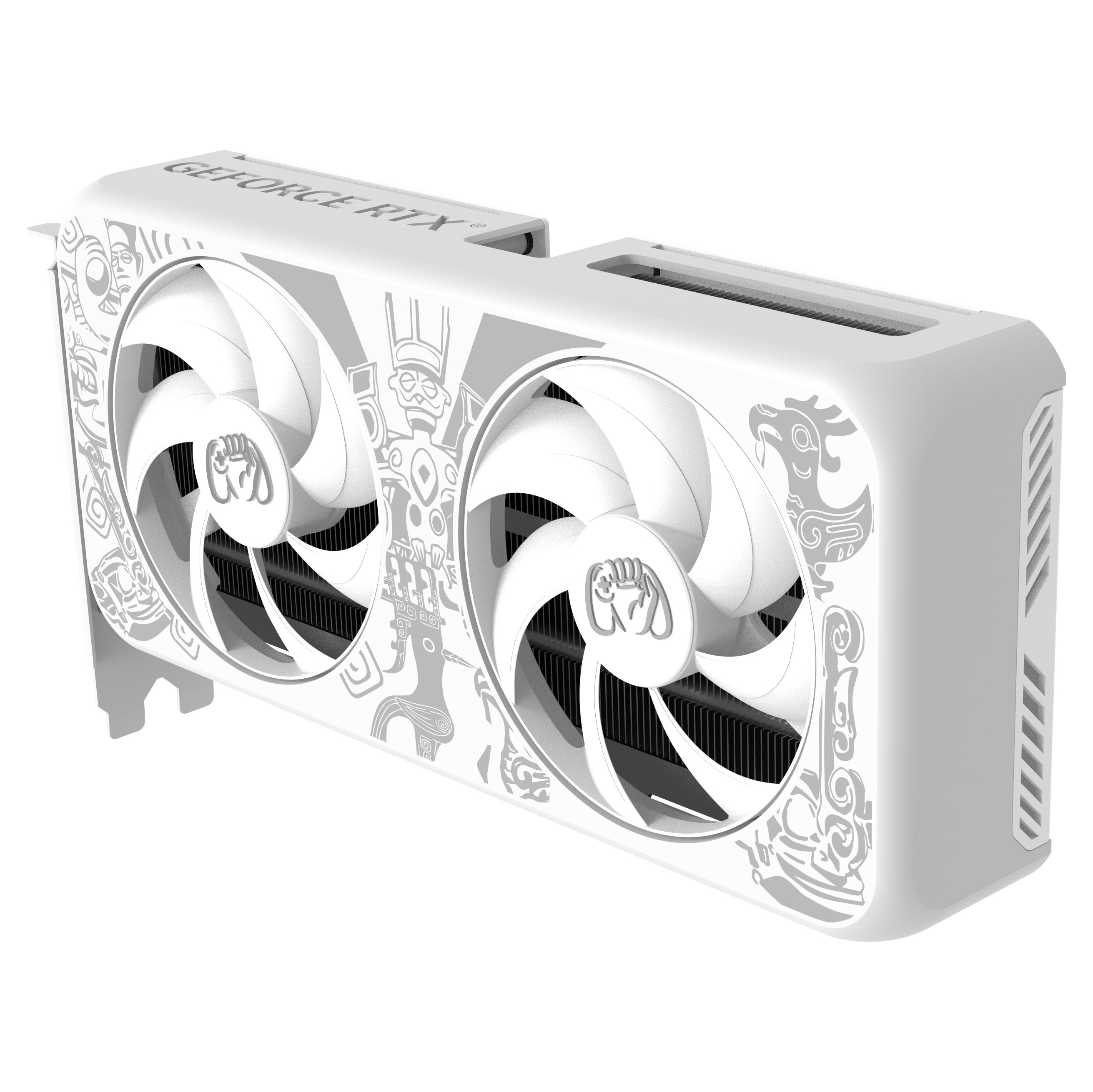 GamCrew GeForce RTX 5060 2X GDDR7 8GB White