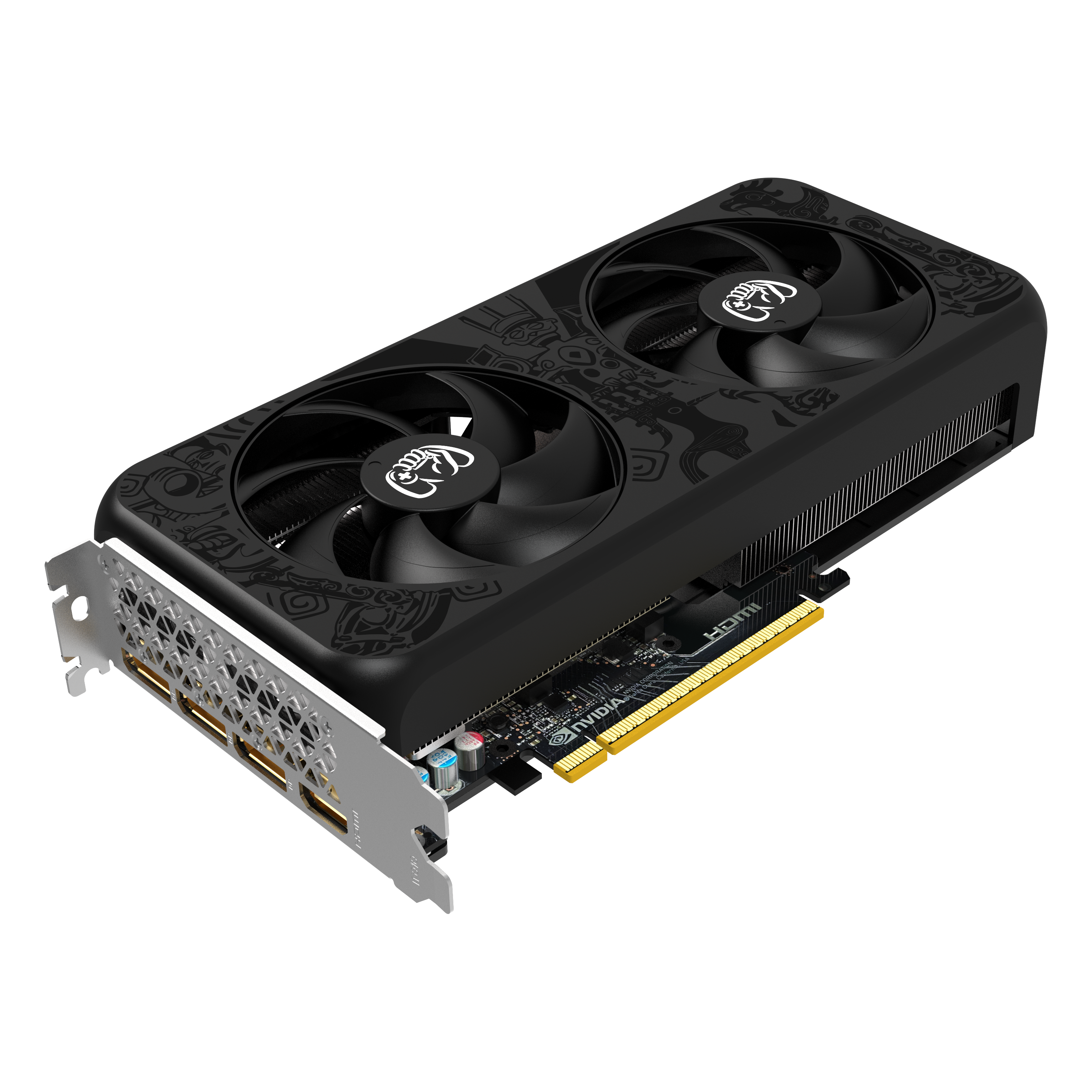 GamCrew GeForce RTX 5060 Ti 2X GDDR7 8GB Black
