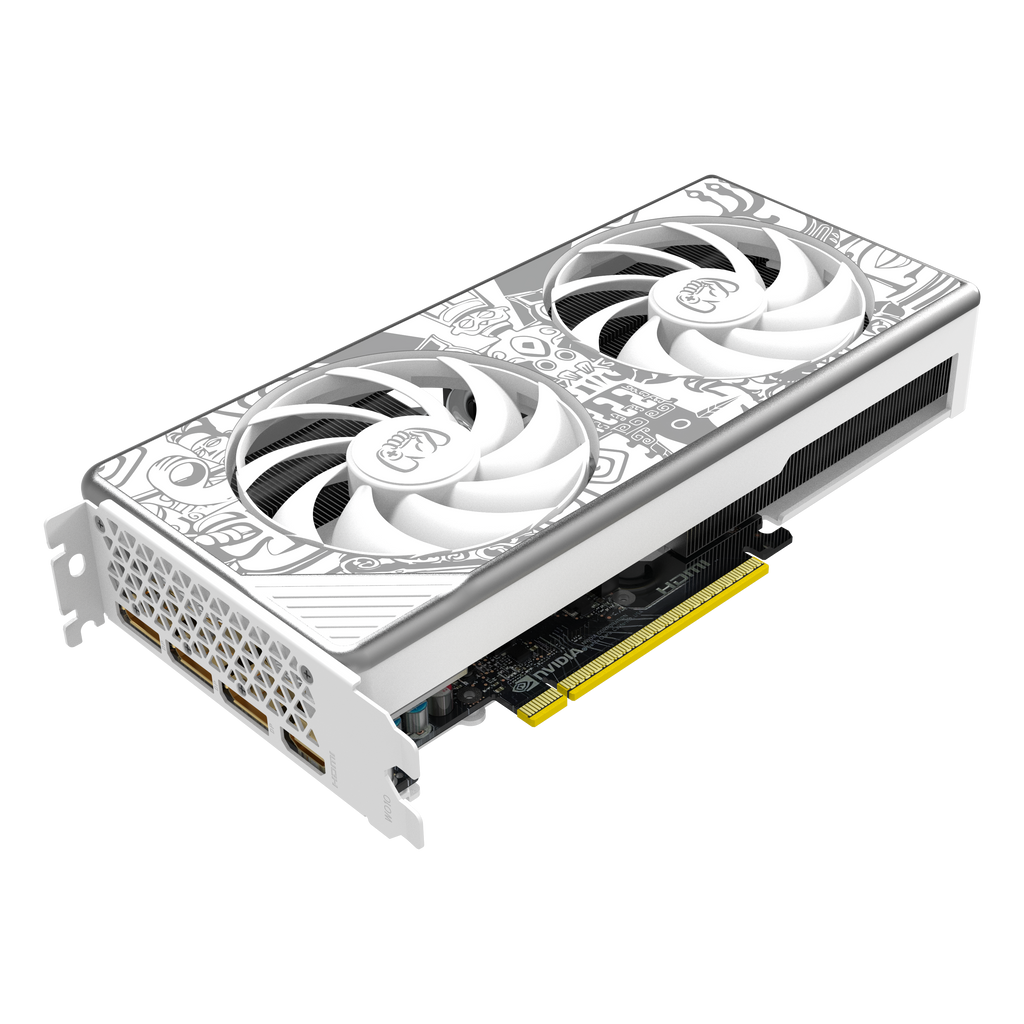 GamCrew GeForce RTX 5060 Ti 2X GDDR7 8GB White